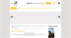 Desktop Screenshot of buchhandlung-am-marktplatz.de